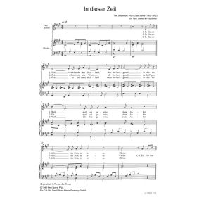 Produktbild des Artikels Noten - Download In dieser Zeit / In Times Like These
