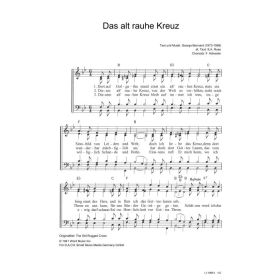 Produktbild des Artikels Das alt rauhe Kreuz / The Old Rugged Cross (Noten - Download)