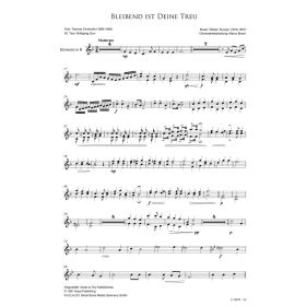 Produktbild des Artikels Bleibend ist deine Treu / Great is thy Faithfulness (Klarinette in B) (Noten - Download)