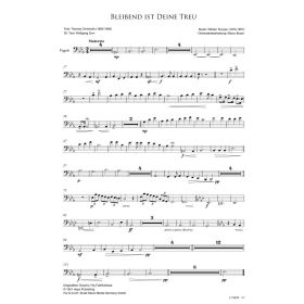 Produktbild des Artikels Bleibend ist deine Treu / Great is thy Faithfulness (Fagott) (Noten - Download)