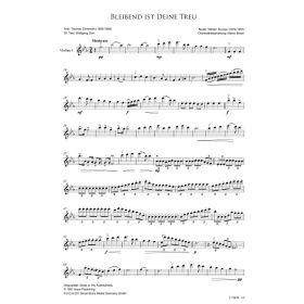 Produktbild des Artikels Bleibend ist deine Treu / Great is thy Faithfulness (Violine I) (Noten - Download)