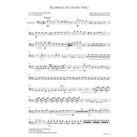 Produktbild des Artikels Bleibend ist deine Treu / Great is thy Faithfulness (Violoncello) (Noten - Download)
