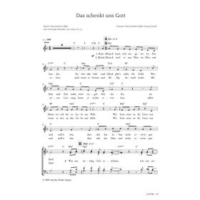 Produktbild des Artikels Das schenkt uns Gott (Noten - Download)