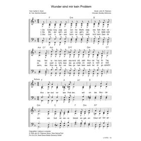 Produktbild des Artikels Wunder sind mir kein Problem / I Believe In Miracles (Noten - Download)