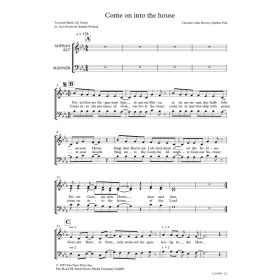 Produktbild des Artikels Feiert Gottes Gegenwart / Come On Into The House (Noten - Download)