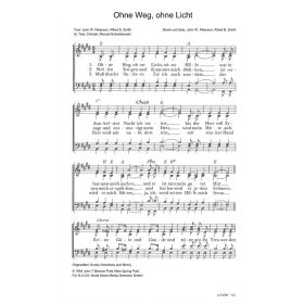Produktbild des Artikels Ohne Weg, ohne Licht / Surely Goodness and Mercy (Noten - Download)