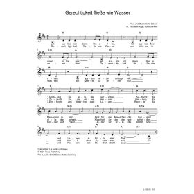 Produktbild des Artikels Gerechtigkeit fließe wie Wasser / Let justice roll down (Noten - Download)