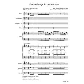 Produktbild des Artikels Niemand sorgt für mich so treu / No One Ever Cared For Me (Noten - Download)