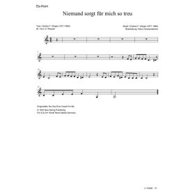 Produktbild des Artikels Niemand sorgt für mich so treu / No One Ever Cared For Me (Es-Horn) (Noten - Download)