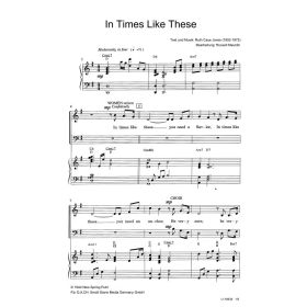 Produktbild des Artikels Noten - Download In Times Like These