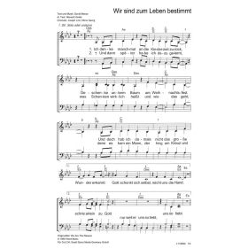 Produktbild des Artikels Wir sind zum Leben bestimmt / We Are The Reason (Noten - Download)