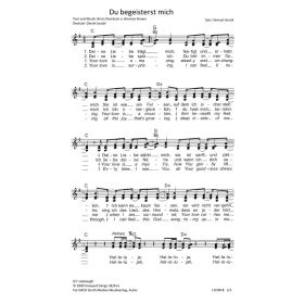 Produktbild des Artikels Noten - Download Du begeisterst mich / Hallelujah