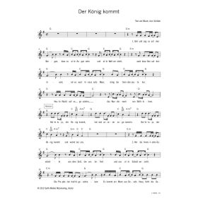 Produktbild des Artikels Der König kommt (Noten - Download)