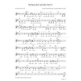 Produktbild des Artikels Verlass dich auf den Herrn (Noten - Download)