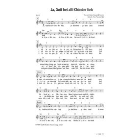 Produktbild des Artikels Ja, Gott het alli Chinder lieb / Ja, Gott hat alle Kinder lieb (Noten - Download)