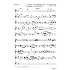 Produktbild des Artikels Noten - Download O Come, O Come Emmanuel (Solohorn)