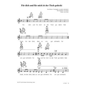 Produktbild des Artikels Für dich und für mich ist der Tisch gedeckt (Noten - Download)