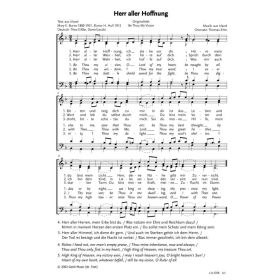 Produktbild des Artikels Noten - Download Herr aller Hoffnung / Be Thou My Vision