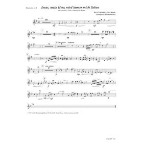 Produktbild des Artikels Jesus, mein Herr, wird immer mich lieben / Now I Belong To Jesus (Klarinette B ) (Noten - Download)