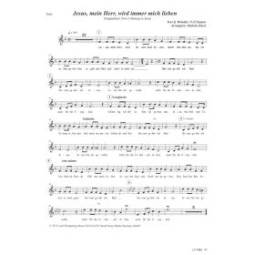 Produktbild des Artikels Jesus, mein Herr, wird immer mich lieben / Now I Belong To Jesus (Solo (Noten - Download)