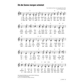 Produktbild des Artikels Ob die Sonne morgen scheinet / I Know Who Holds Tomorrow (Noten - Download)