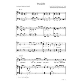 Produktbild des Artikels Noten - Download Trau dich