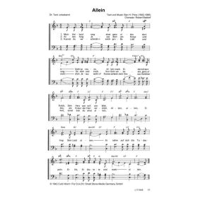 Produktbild des Artikels Allein / Alone (Noten - Download)