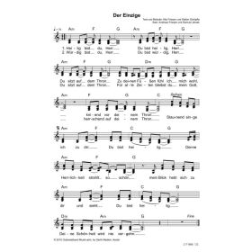 Produktbild des Artikels Noten - Download Der Einzige