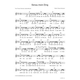 Produktbild des Artikels Genau mein Ding (Noten - Download)