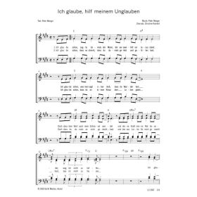 Produktbild des Artikels Ich glaube, hilf meinem Unglauben (Noten - Download)