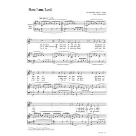 Produktbild des Artikels Noten - Download Here I am, Lord