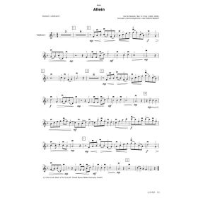Produktbild des Artikels Allein / Alone (Violine 1) (Noten - Download)