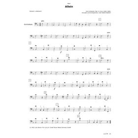 Produktbild des Artikels Allein / Alone (Kontrabass) (Noten - Download)