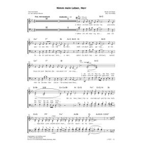 Produktbild des Artikels Noten - Download Nimm mein Leben, Herr / I Am Willing Lord