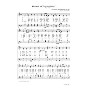 Produktbild des Artikels Gestern ist Vergangenheit (Noten - Download)