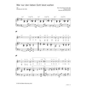 Produktbild des Artikels Wer nur den lieben Gott lässt walten (Noten - Download)