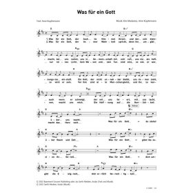 Produktbild des Artikels Was für ein Gott (Noten - Download)