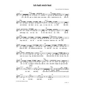 Produktbild des Artikels Ich halt mich fest (Noten - Download)
