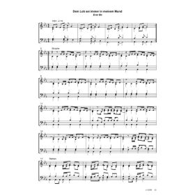 Produktbild des Artikels Noten - Download Dein Lob sei immer in meinem Mund / Ever Be