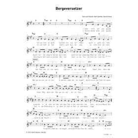 Produktbild des Artikels Noten - Download Bergeversetzer