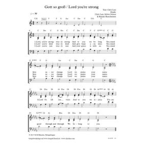 Produktbild des Artikels So groß / Lord Your Strong (Noten - Download)
