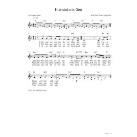 Produktbild des Artikels Noten - Download Hier sind wir