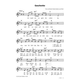 Produktbild des Artikels Geschenke (Noten - Download)