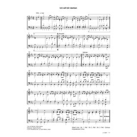 Produktbild des Artikels Ich will dir danken (Noten - Download)