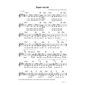 Produktbild des Artikels Super von dir (Noten - Download)