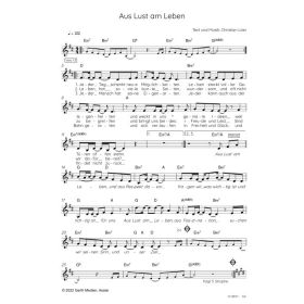 Produktbild des Artikels Aus Lust am Leben (Noten - Download)