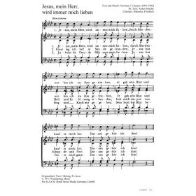 Produktbild des Artikels Noten - Download Jesus, mein Herr, wird immer mich lieben / Now I Belong To Jesus
