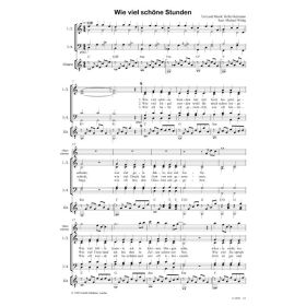 Produktbild des Artikels Wie viel schöne Stunden (Noten - Download)