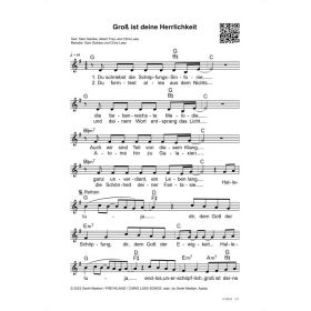 Produktbild des Artikels Groß ist deine Herrlichkeit (Noten - Download)