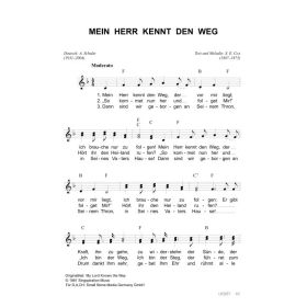 Produktbild des Artikels Mein Herr kennt den Weg / My Lord Knows The Way (Noten - Download)